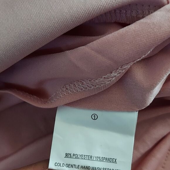 HELLO MOLLY TAKE CHANCES DRESS BLUSH RUFFLE MINI SIZE 4 - Picture 9 of 14